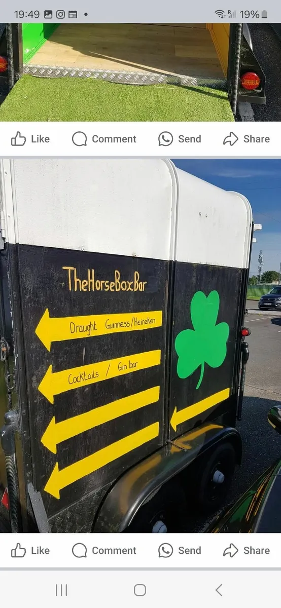 Horse box mobile bar for events , catering - Image 2