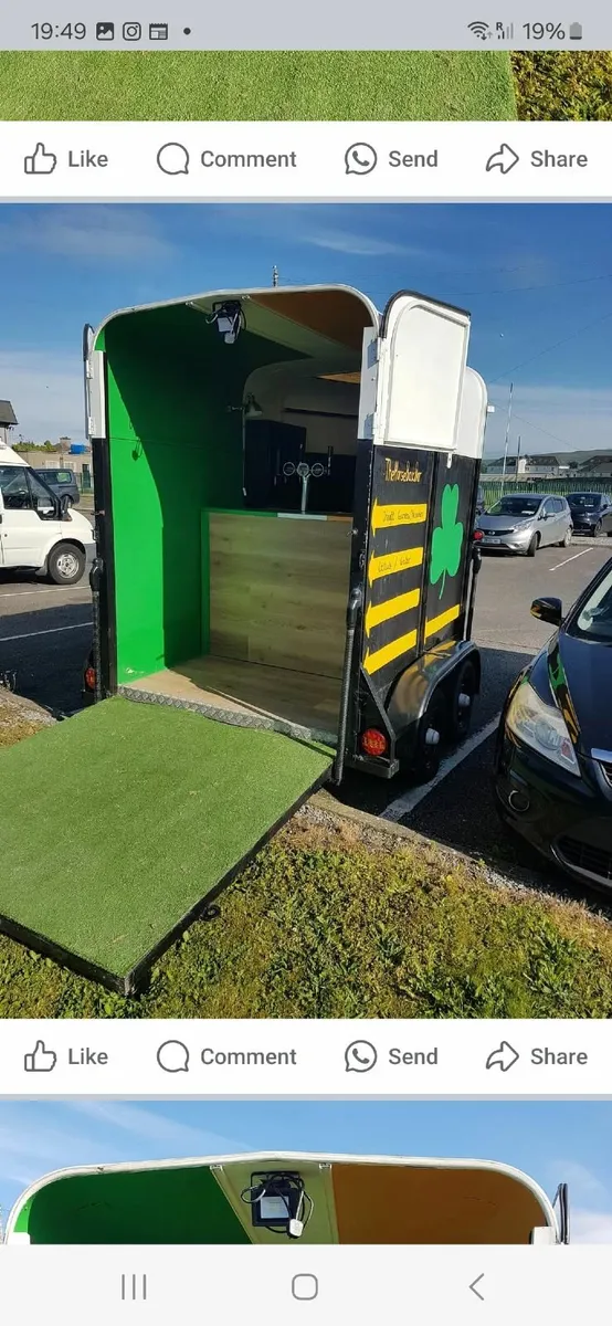 Horse box mobile bar for events , catering - Image 3