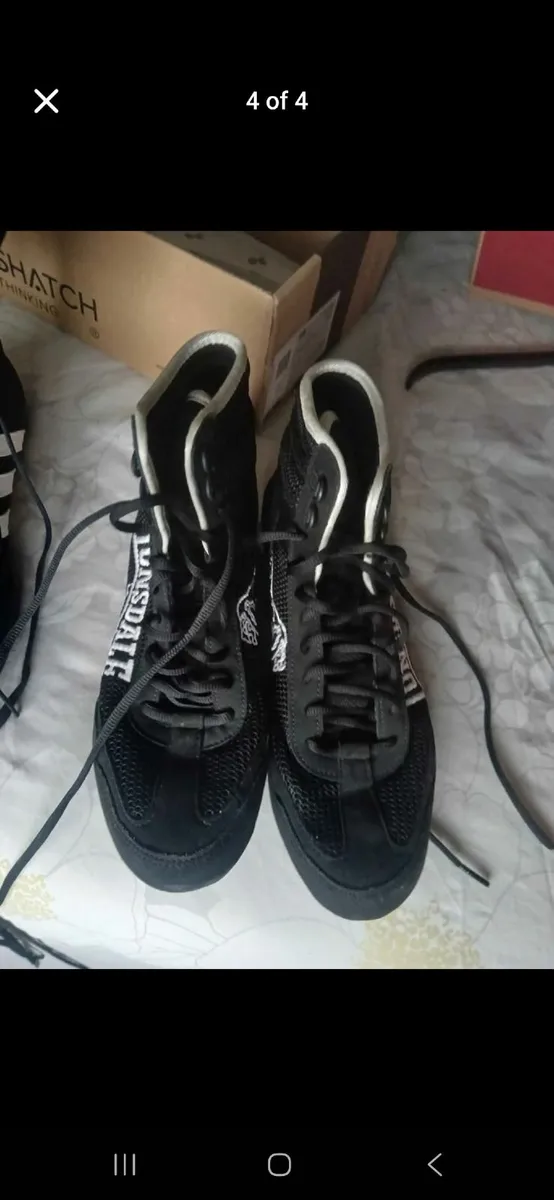Boxing gloves and boots - Image 4