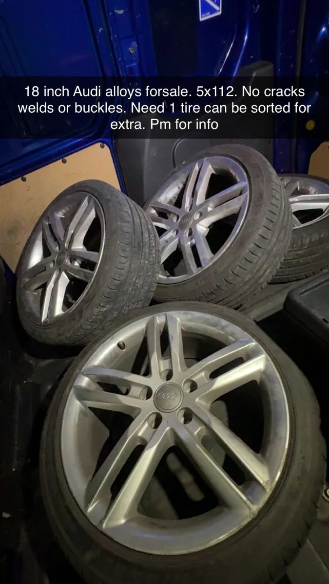 5x112 Audi s-line alloys