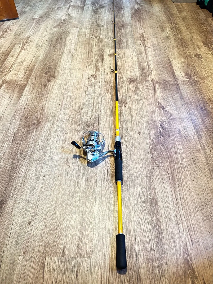 Fishing rod + reel new - Image 1