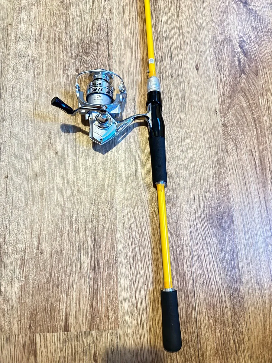 Fishing rod + reel new - Image 2