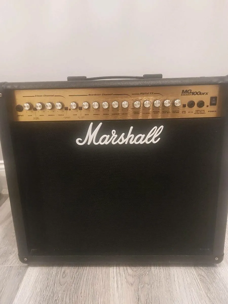 Marshall MG100 dfx amp - Image 1