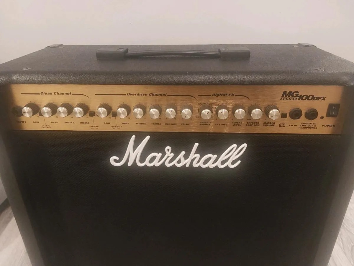 Marshall MG100 dfx amp - Image 3