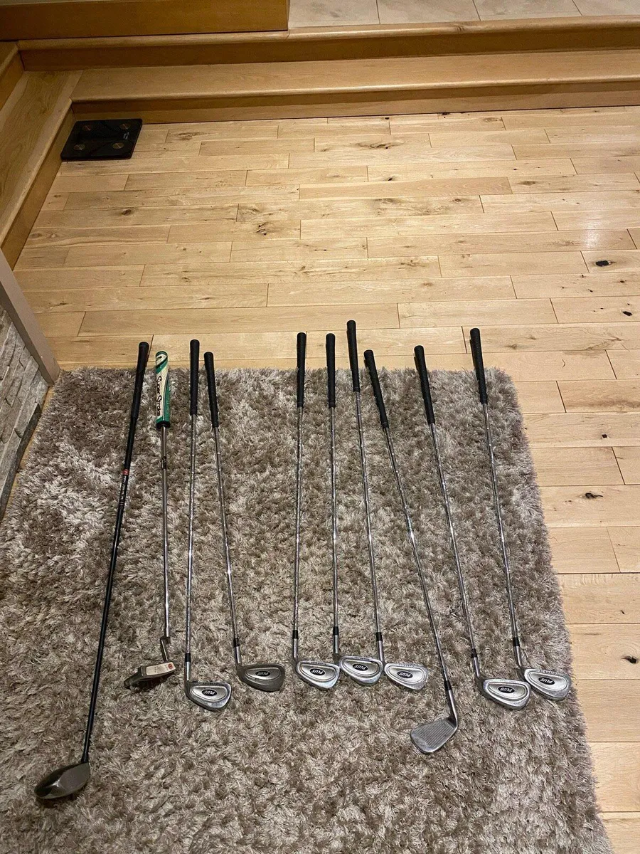 Hippo regular size 3w-sw irons with odyssey putter - Image 1