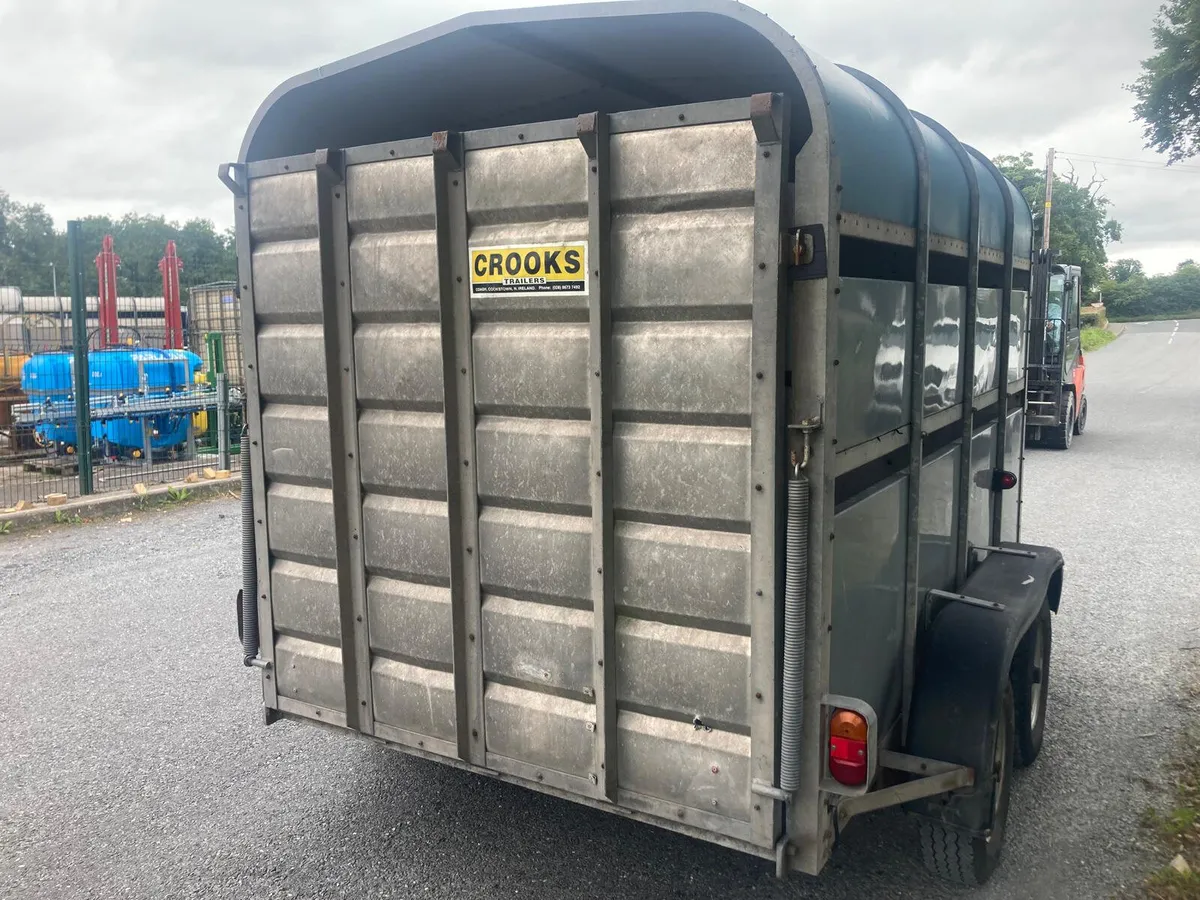Trade Sale - Crooks 9x5’5 Cattle Trailer NO VAT - Image 2