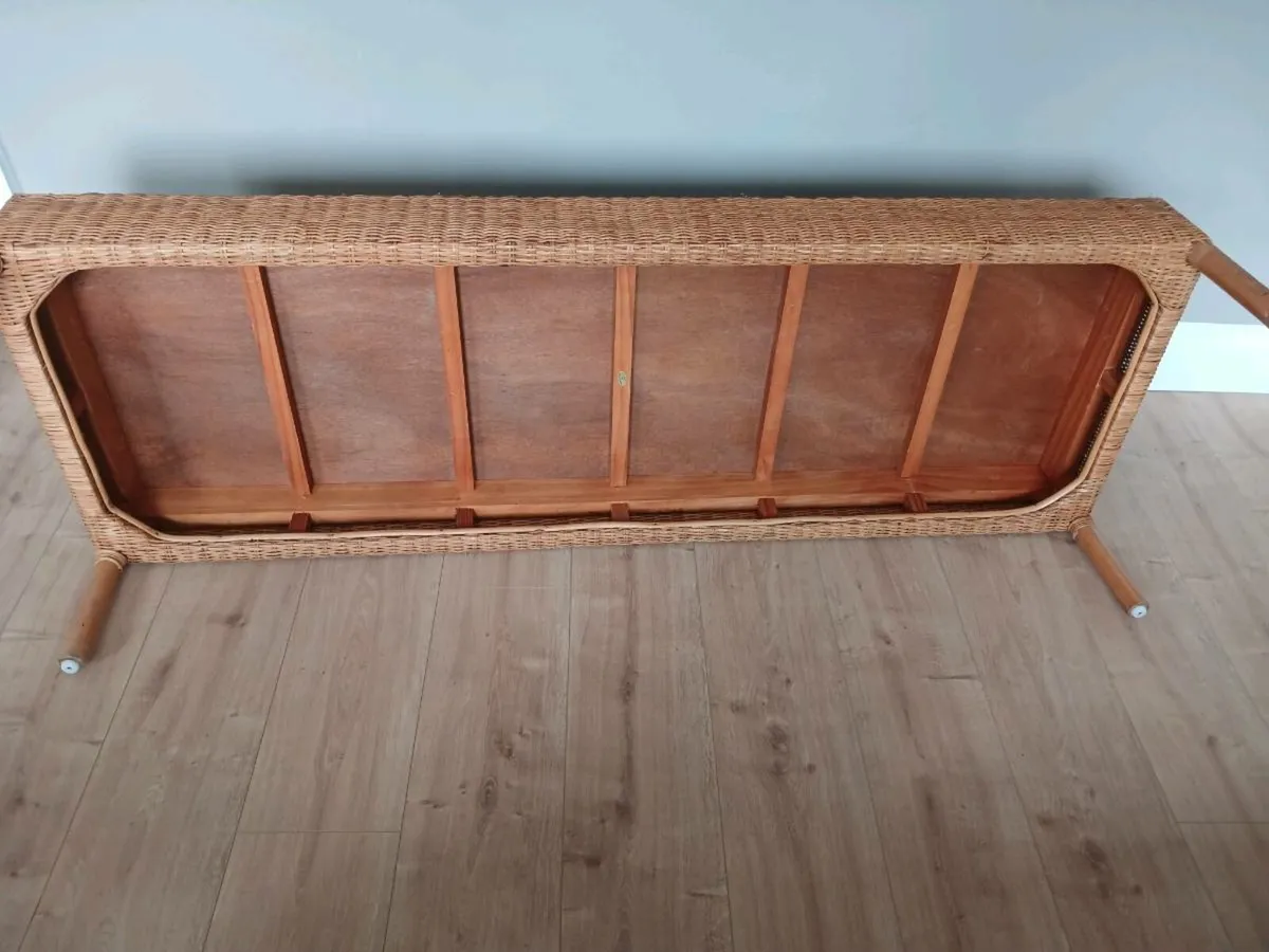 Rattan Bench - Image 3
