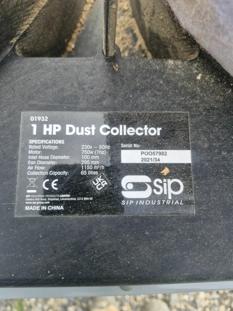 Planer/thicknesser, Dust/chip extractor - Image 3