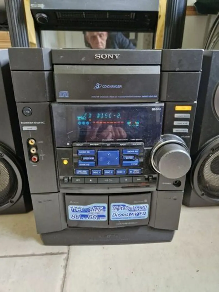 Sony Hifi Stereo System Model No. HCD-RG30 - Image 1