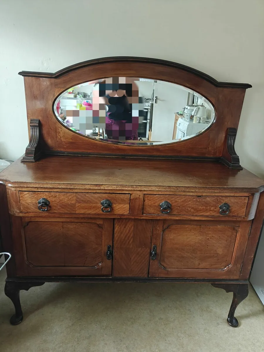 Antique side board - Image 2