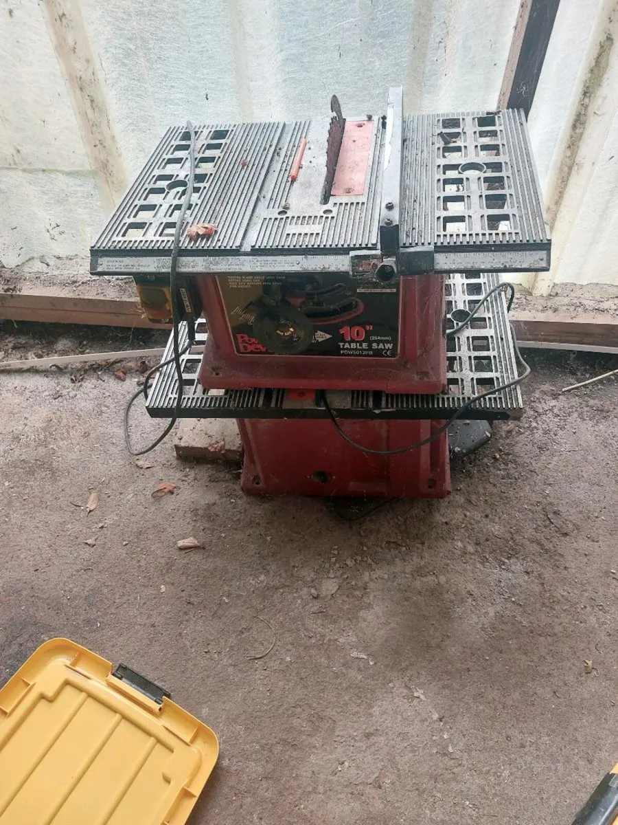 2 table saws