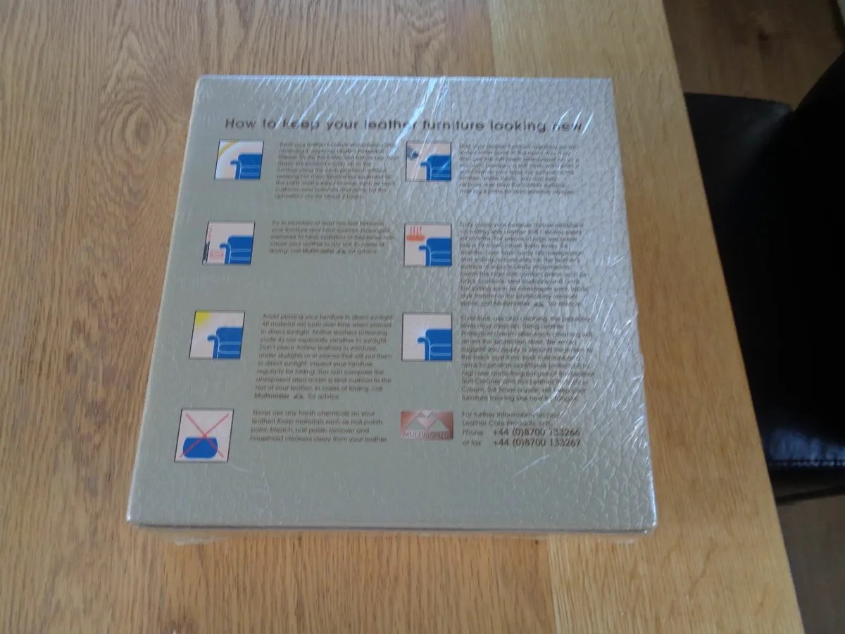 Leather Care Cleaning Kit for Sale - Image 2