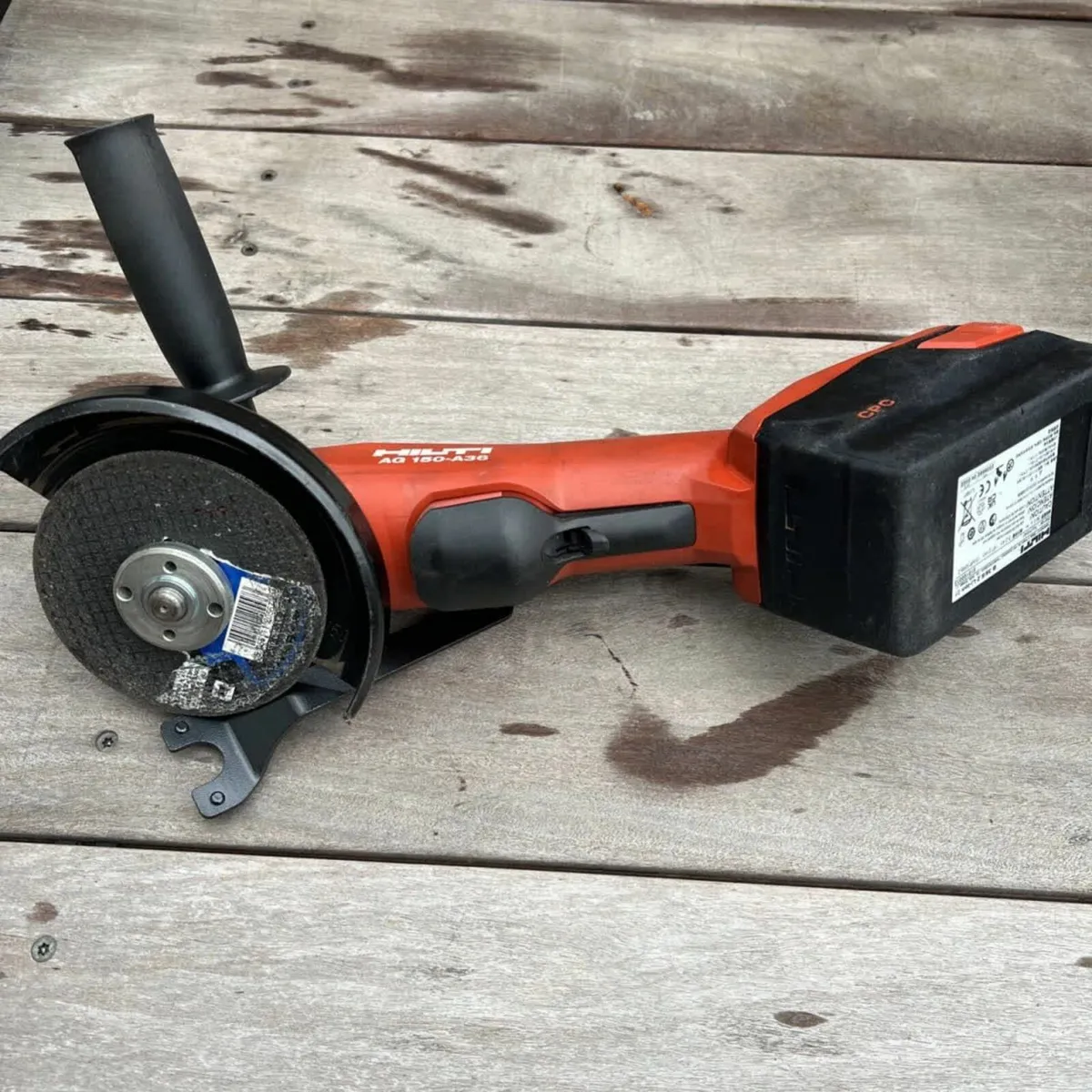 Hilti AG 150-A36 cordless angle grinder - Image 1