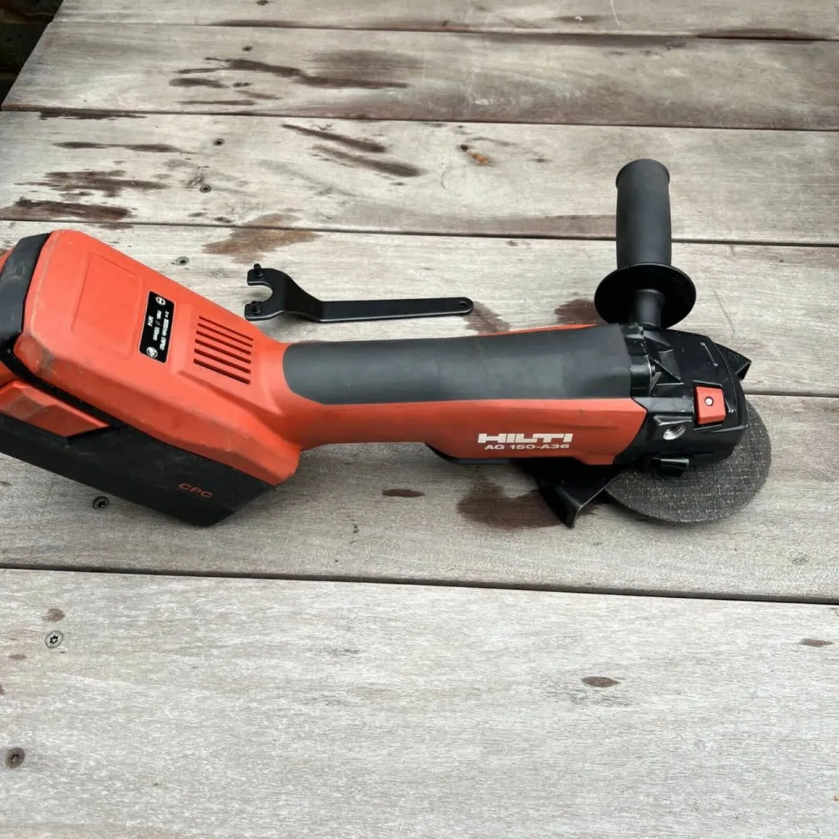 Hilti AG 150-A36 cordless angle grinder - Image 3