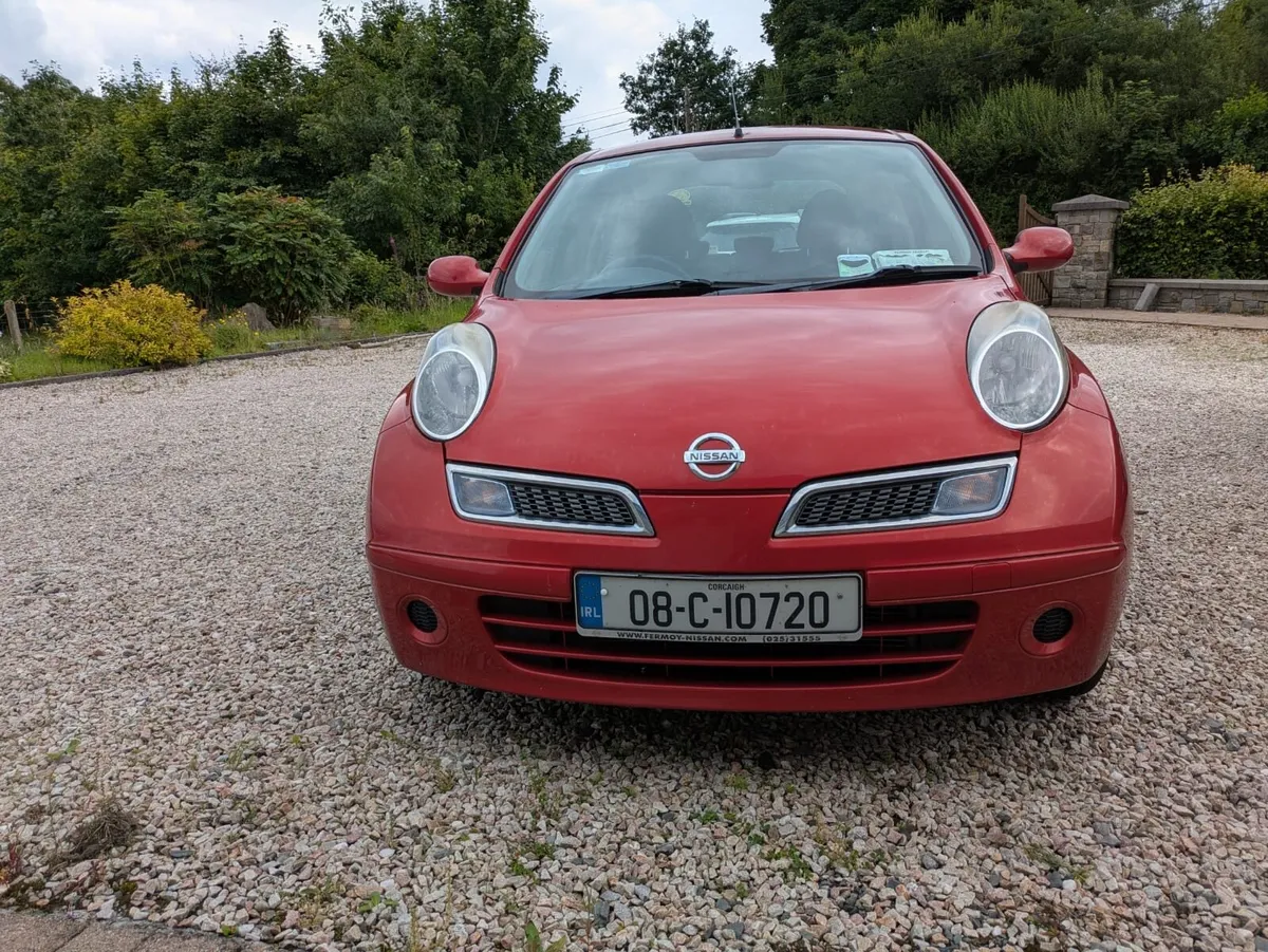 08 Nissan Micra automatic nct 03/26 50k miles - Image 2