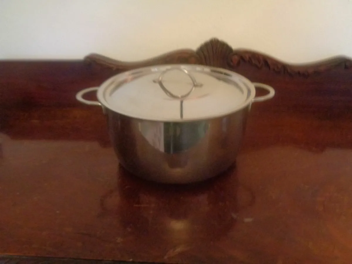 Stainless Steel Saucepan for sale - Image 1
