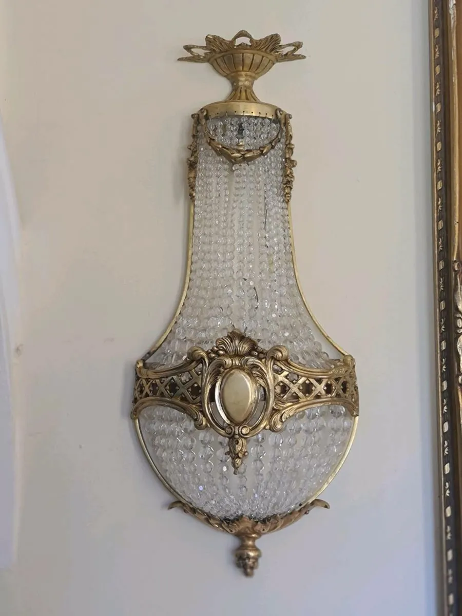 French empire wall lights - Image 2