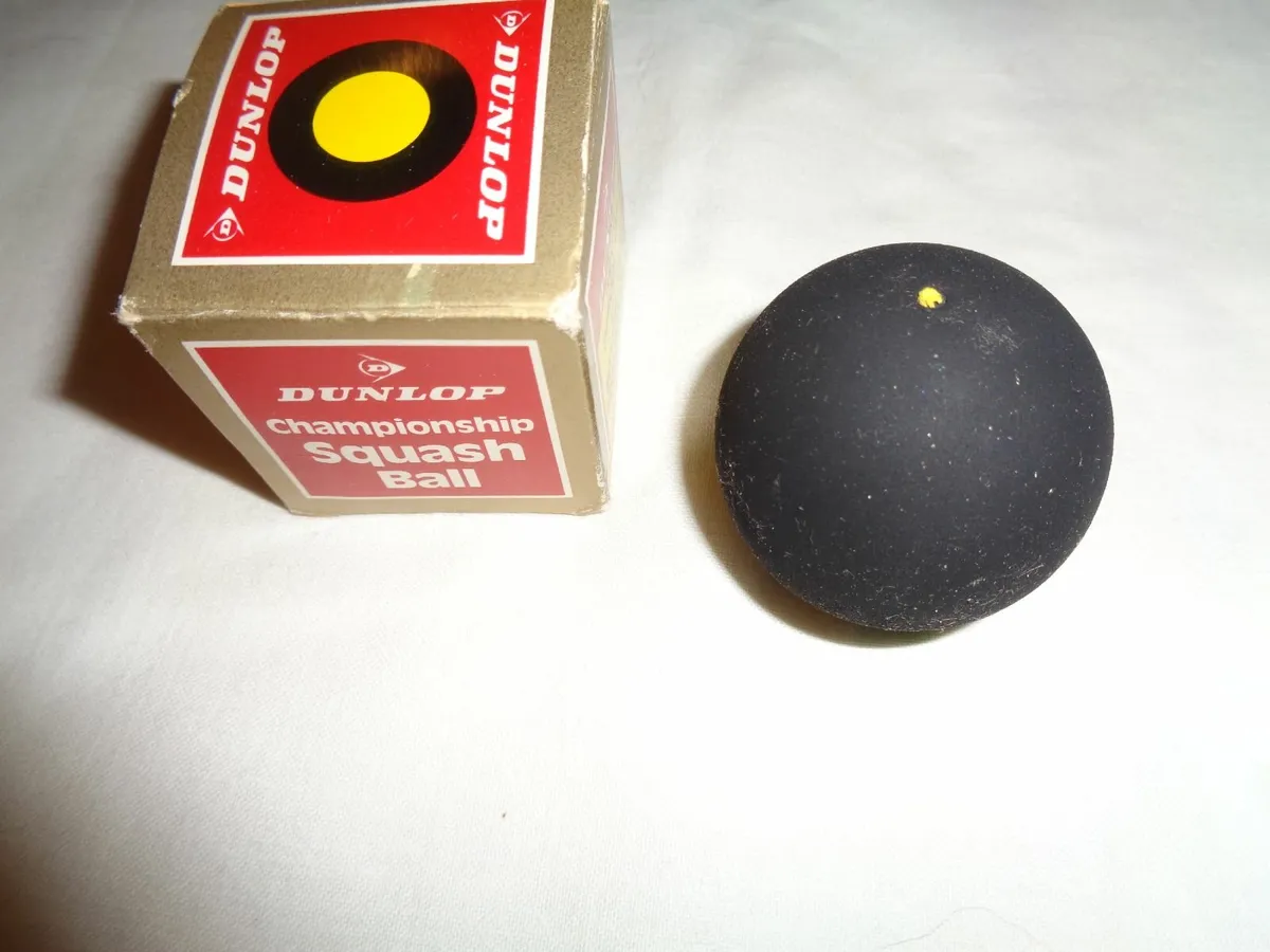 Dunlop Championship Squash Balls x 3 for Sale - Image 3