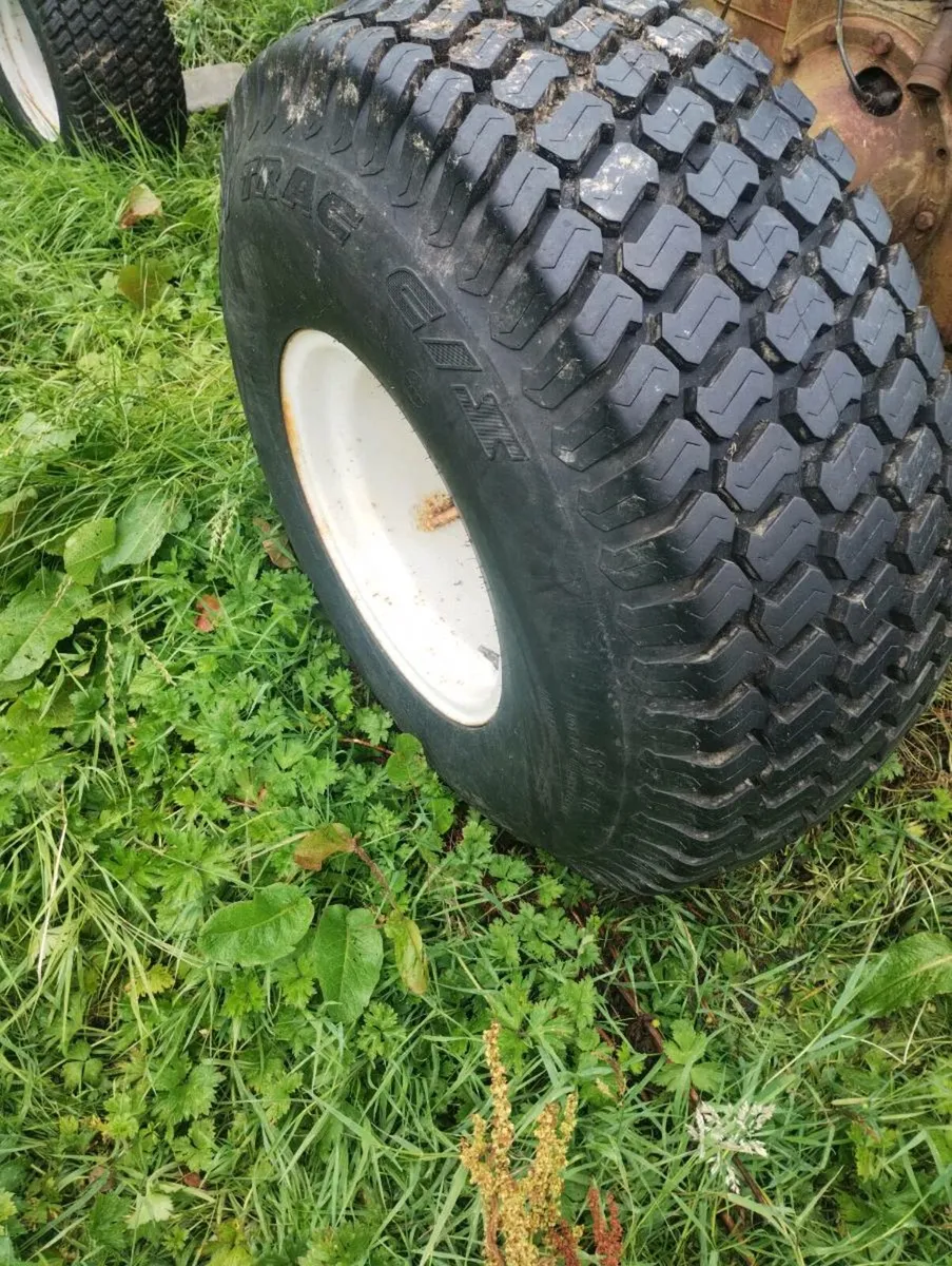 Compact Tractor Rear Grass wheels - Image 1