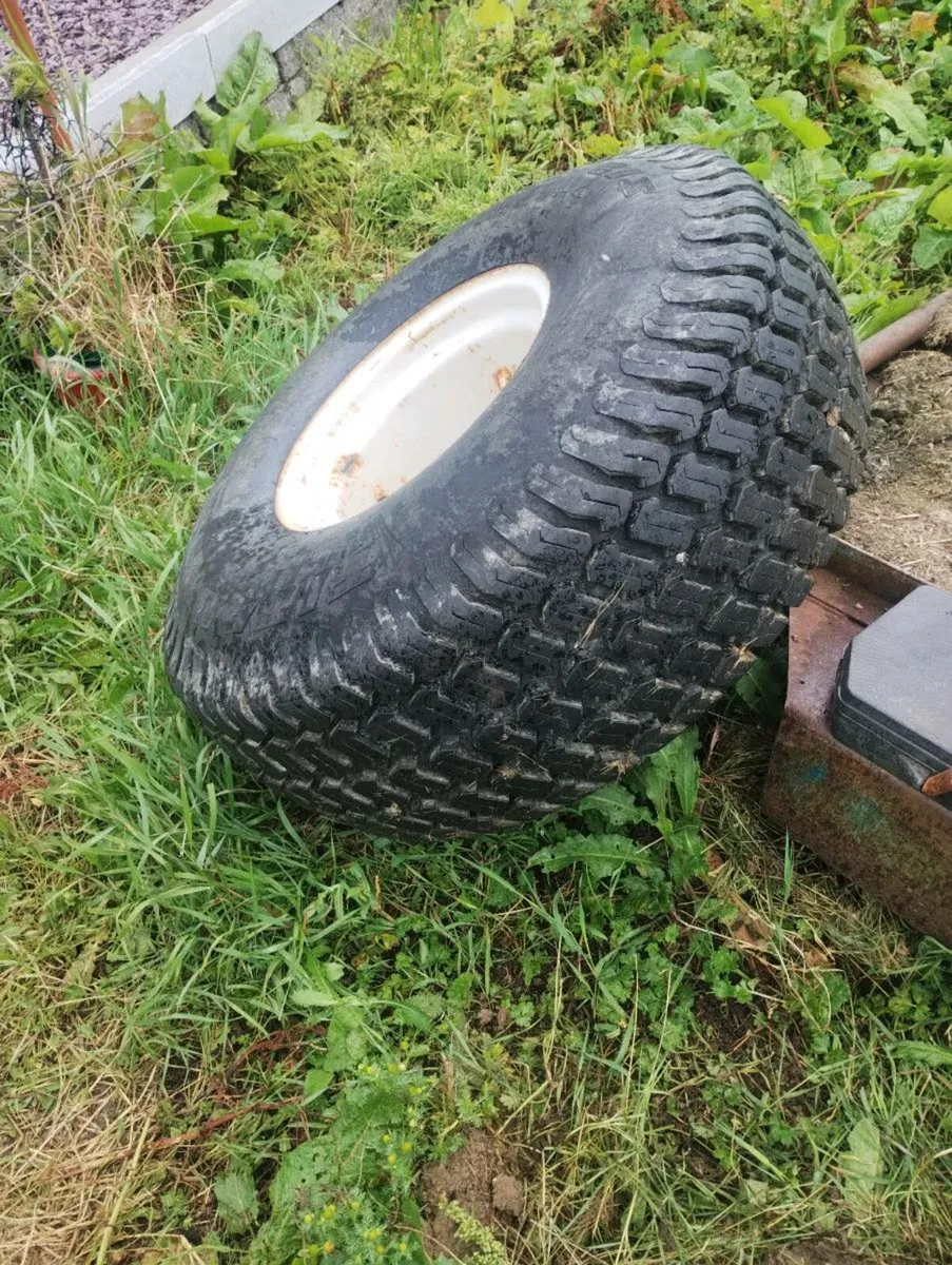Compact Tractor Rear Grass wheels - Image 4