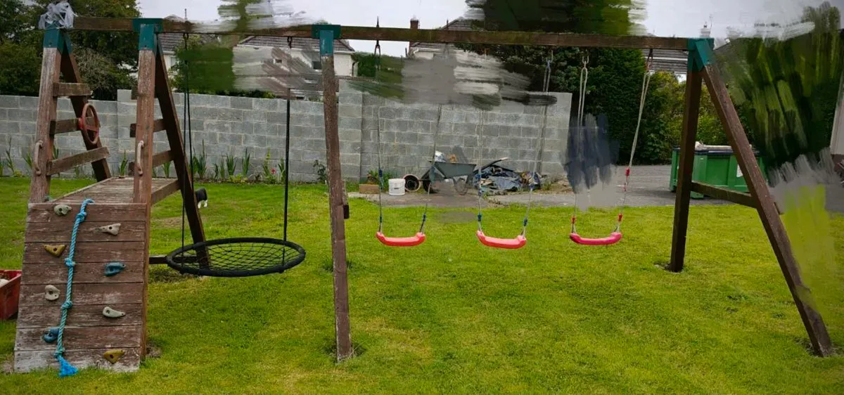 Slide and Swing Set - Image 2