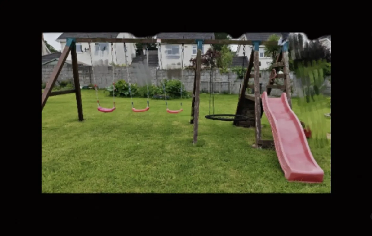 Slide and Swing Set - Image 1