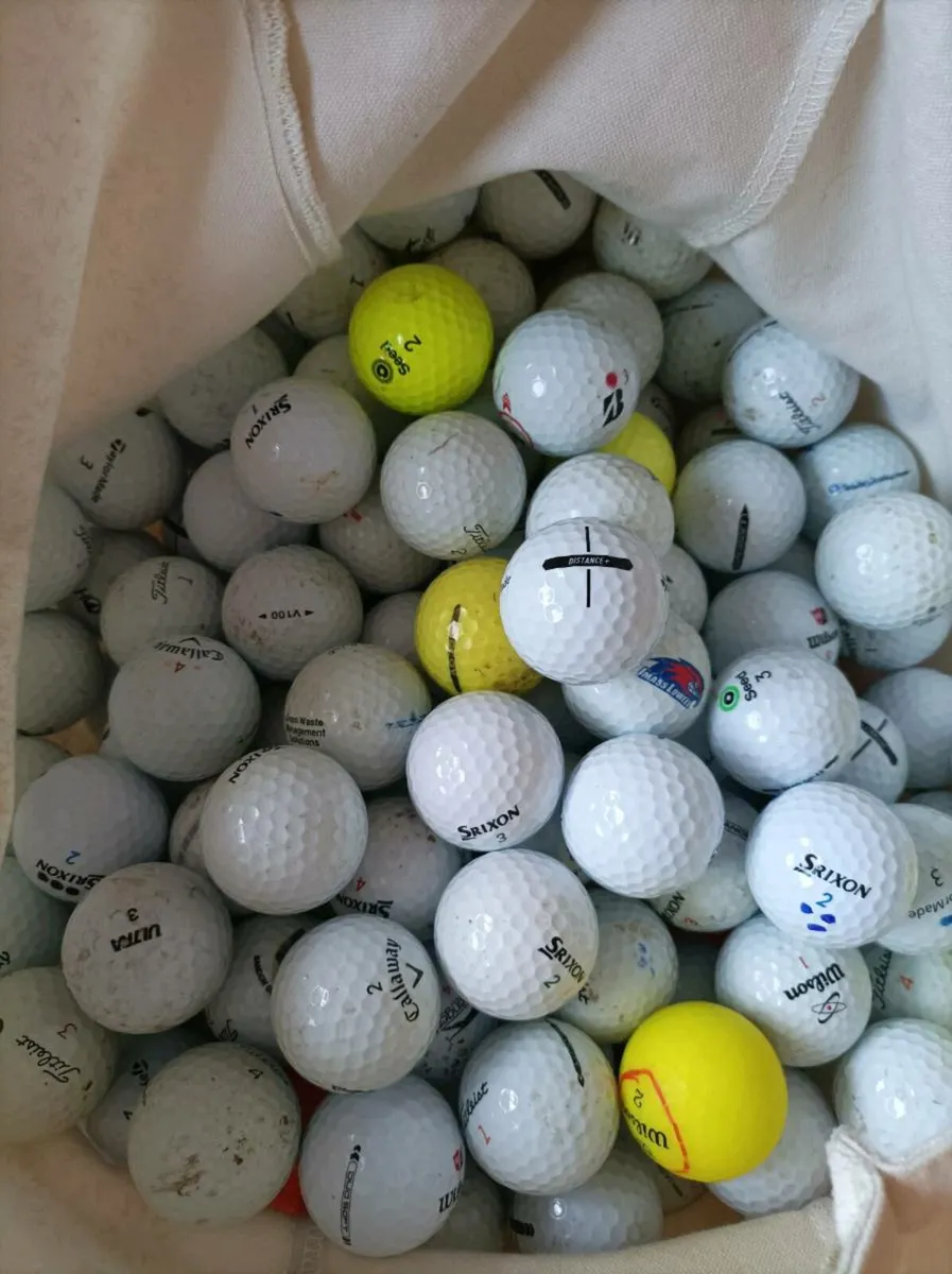 Over 160 used golf balls - Image 2