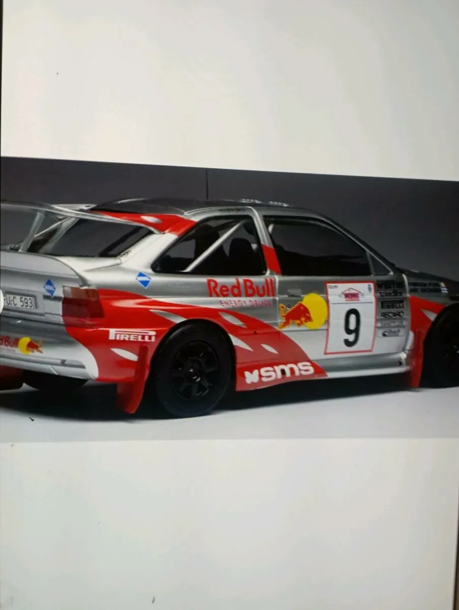 1-18 SCALE FORD ESCORT RS COSWORSTH #9 RALLY CAR. - Image 3