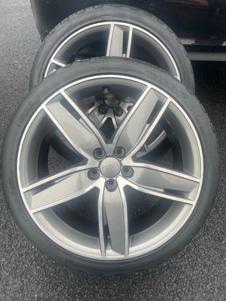 Genuine 18” Audi Alloys 5x100 - Image 4