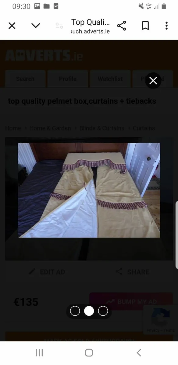 Curtains and pelmet box - Image 3