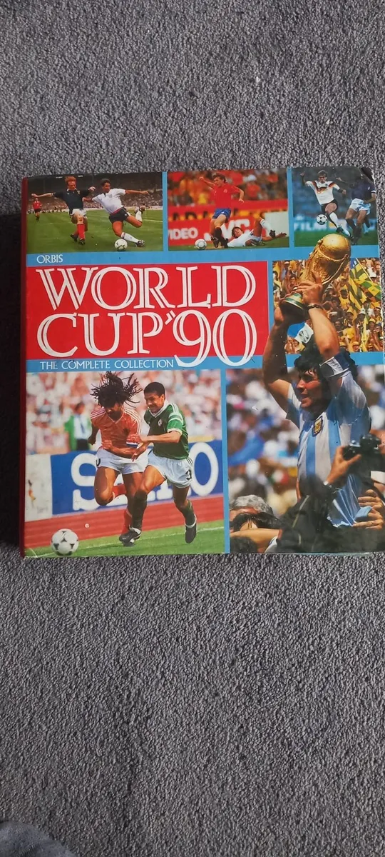 Orbis World Cup Italia 90 Sticker Collection - Image 1