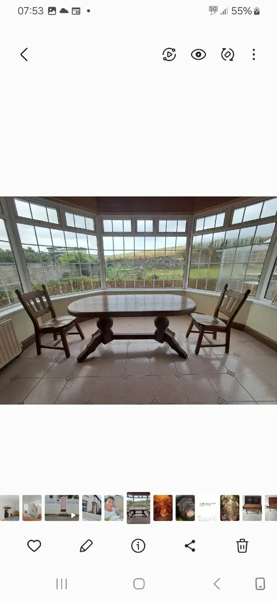 Table and 6 Chairs
