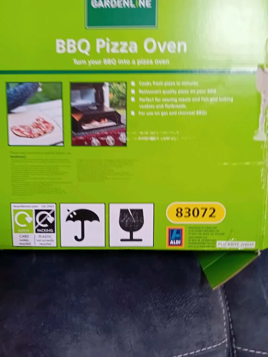 BBQ PIZZA OVEN NEW BOXED - Image 2