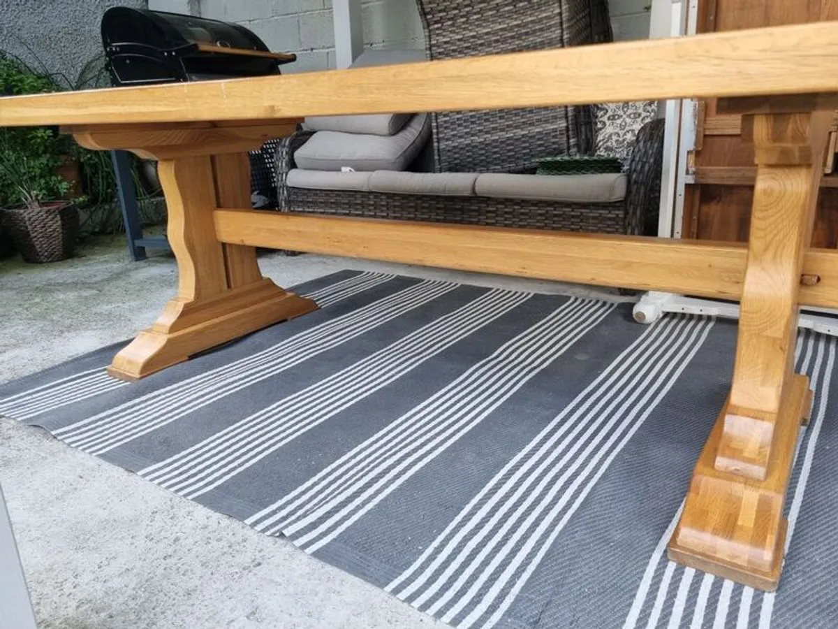 solid wood table - Image 3