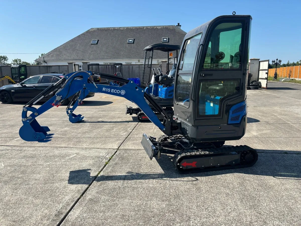 Kubota Powered 1.5 Ton Rippa R15 Eco C/W Cab.. - Image 2