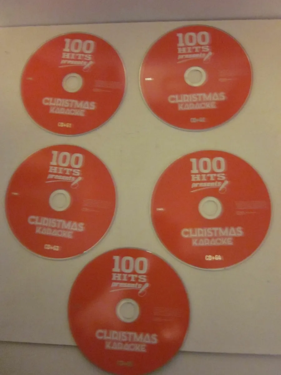 100 HitsPresents Christmas AudioCD Box Set Karoake - Image 3