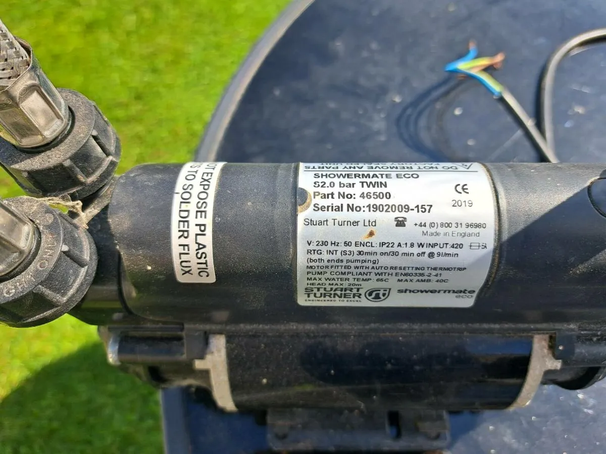 Shower pump - Image 1
