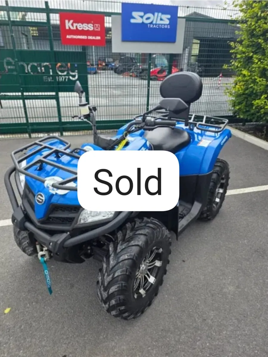 CFMOTO 450 2020 only 87 hrs - Image 1
