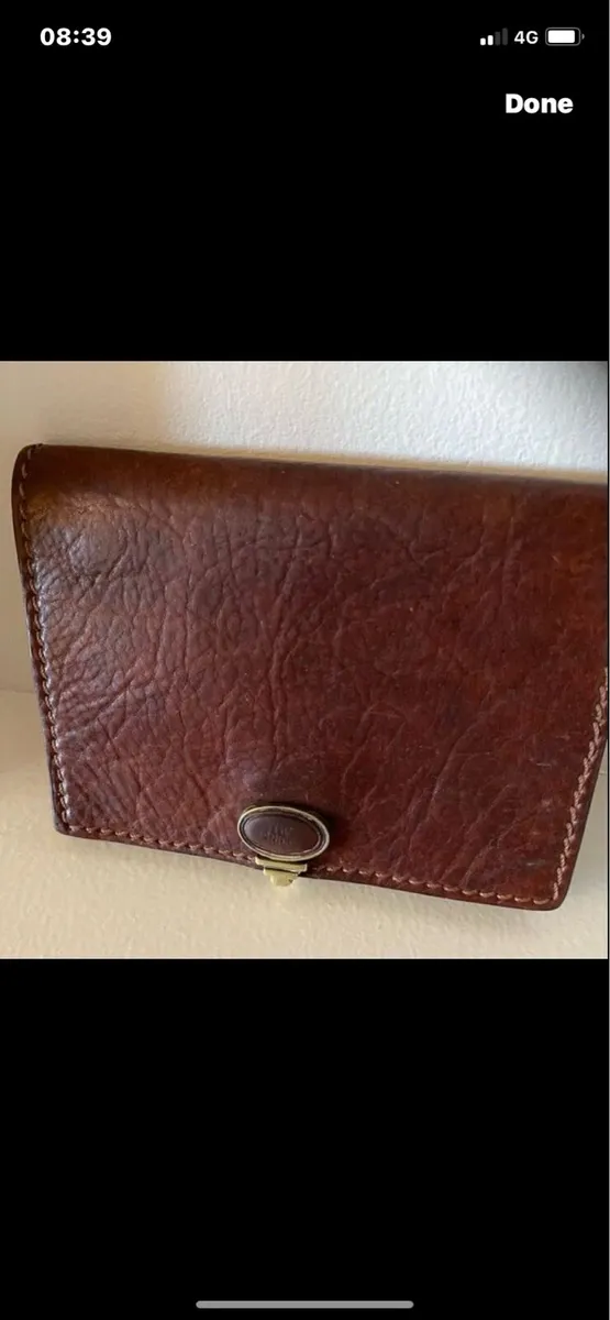 Vintage ‘The Bridge’ Leather Wallet - Image 1