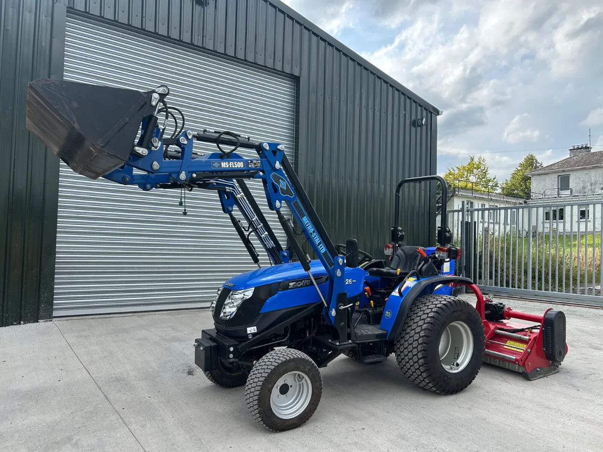 2024 Solis 26 Compact Tractor with Loader - Image 1