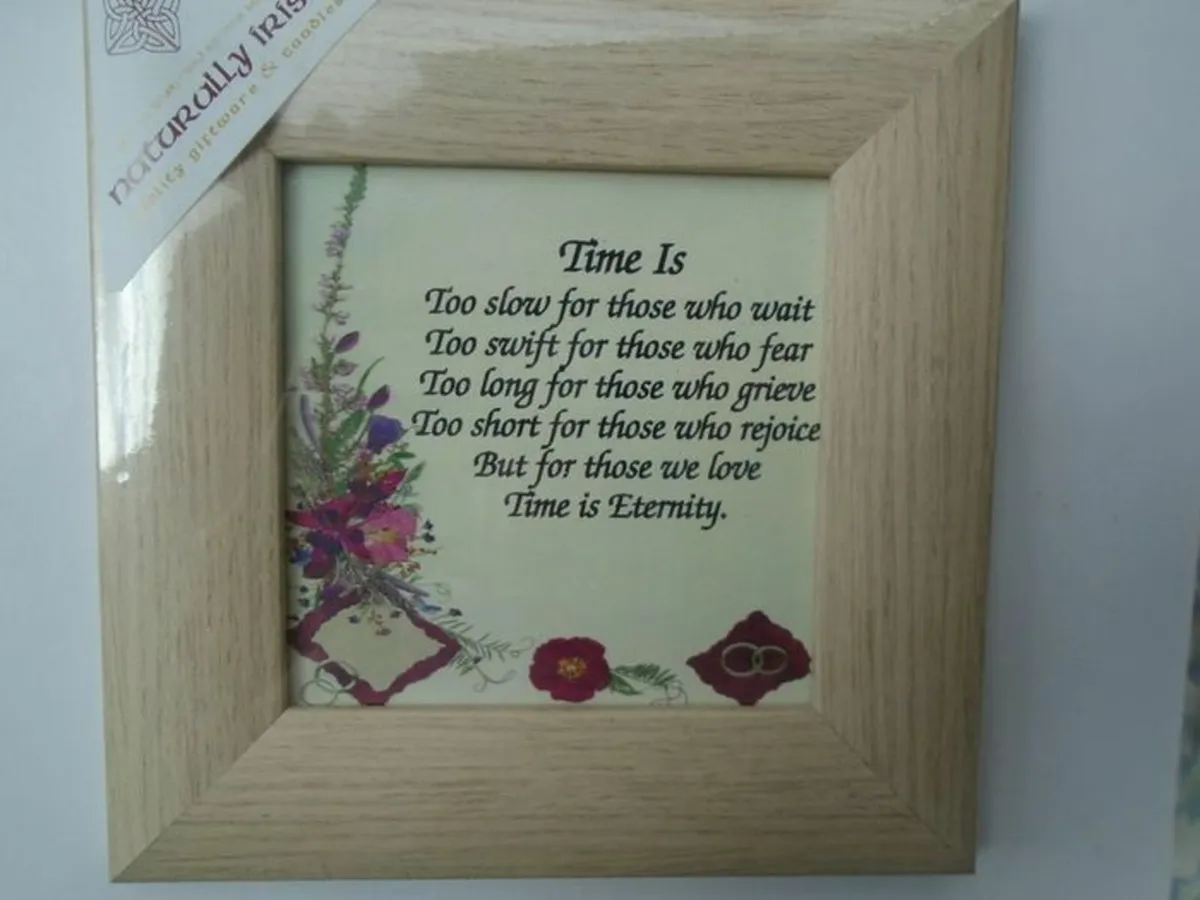 Time is ,,Frame, Home decor ,Gift.Picture - Image 4