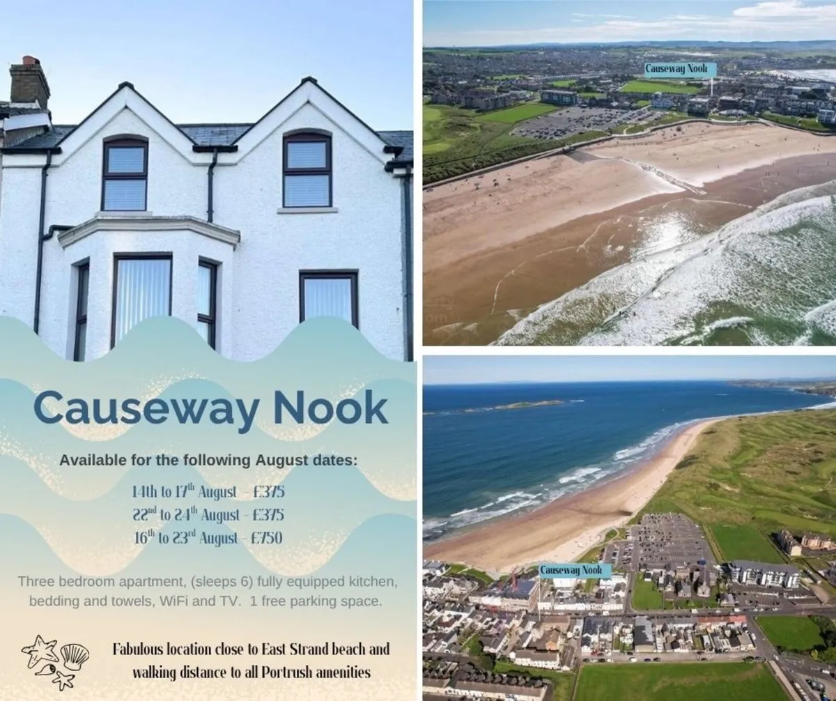 Portrush Apartment Holiday Let - Image 1