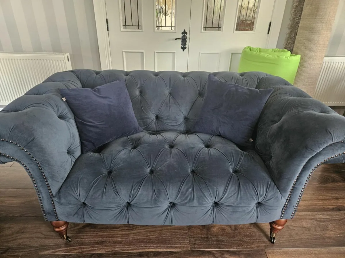 2 seater sofa and armchair - Image 2