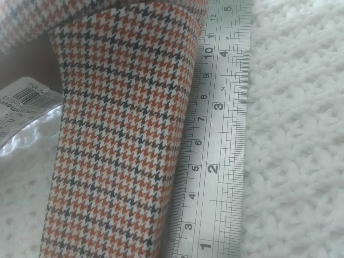 NEXT TARTAN BLOCK HEEL SHOES SIZE 6,5 NEW - Image 3