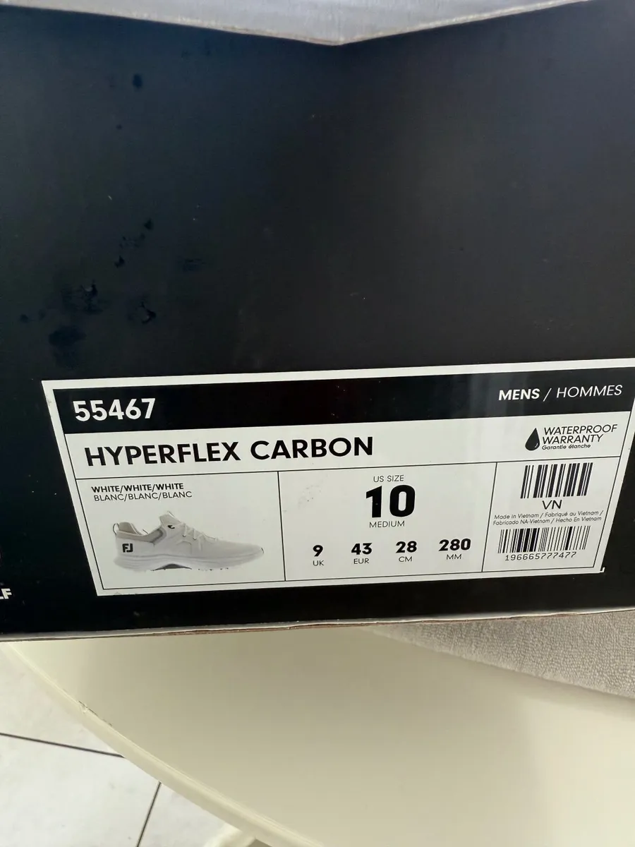 Footjoy hyperflex carbon shoes UK 9 - Image 2