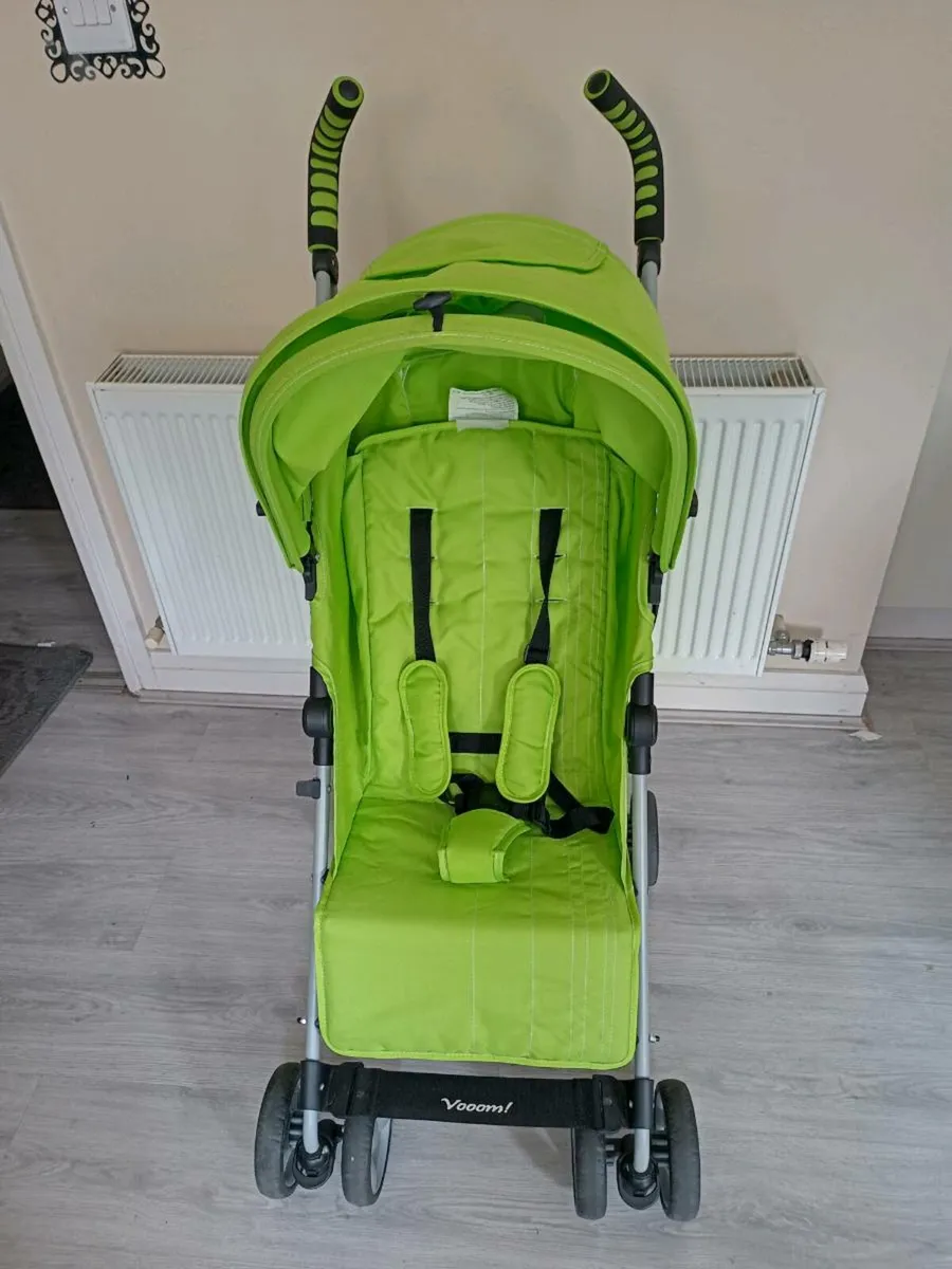 Zeta vooom baby's buggy. Rain cover+ footmuff - Image 3