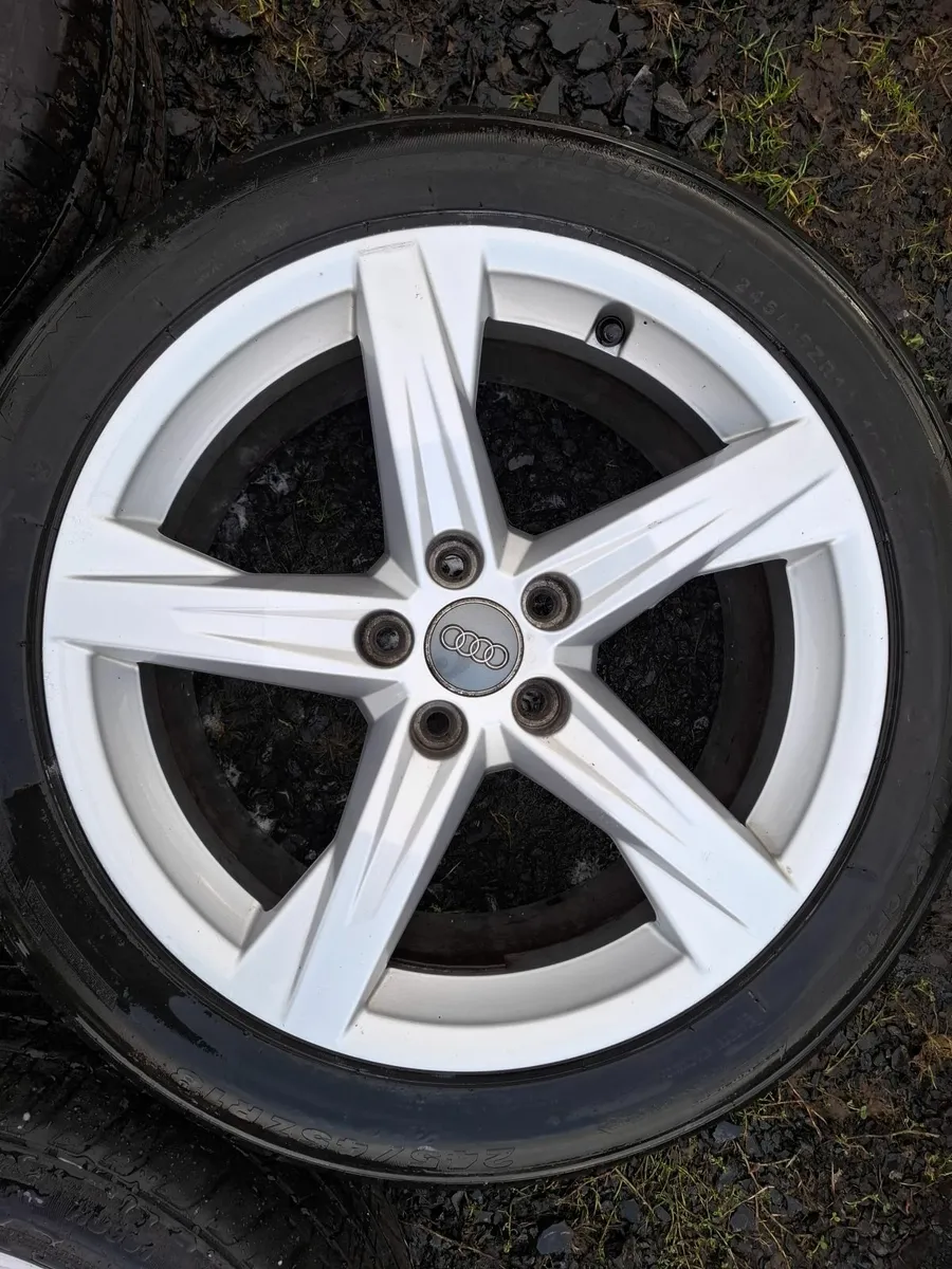 18" Genuine Audi S Line Alloys with tyres - Image 2