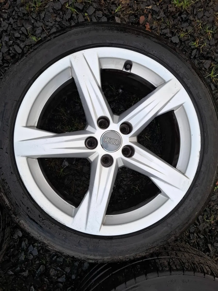 18" Genuine Audi S Line Alloys with tyres - Image 3