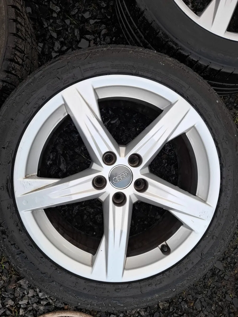 18" Genuine Audi S Line Alloys with tyres - Image 4