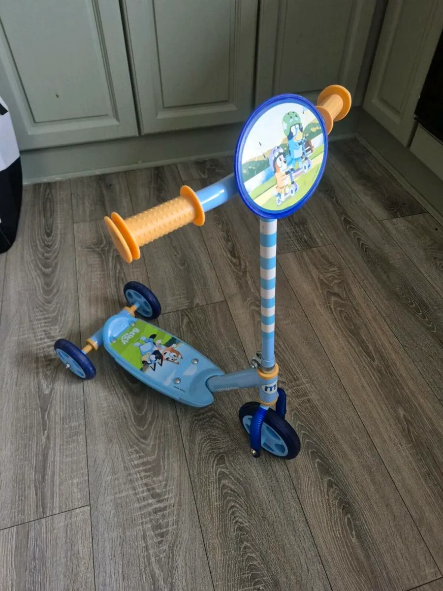 bluey scooter - Image 1